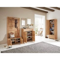 Germania Banc d’entrée Castera - Imitation chêne de Navarre / Argenté -Bancs Soldes Boutique 1000222747 200826 06302100011 MOOD DETAILS P000000001000222747 mood