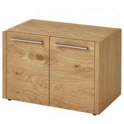 Voss Banc dâentrĂ©e Levio - Placage en bois vĂ©ritable - ChĂȘne - Largeur : 66 cm - ArgentĂ©