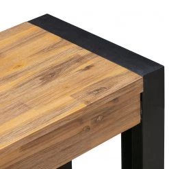 Ars manufacti Banc Urban Industry - Acacia massif / Métal - Acacia / Noir -Bancs Soldes Boutique 1000224222 210715 13172600022 DETAILS P000000001000224222