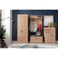 Naturoo Banc d’entrée Ellinwood - Partiellement en chêne massif -Bancs Soldes Boutique 1000224411 200904 13094300054 MOOD DETAILS P000000001000224411 mood