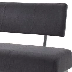 Fredriks Banquette Oxhill - maille fin / Acier - Anthracite / Chrome -Bancs Soldes Boutique 1000224872 201016 12354800107 DETAILS P000000001000224872