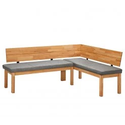 Schösswender Banc d’angle Roberto II - Microfibre / Duramen de hêtre massif - Gris / Duramen de hêtre -Bancs Soldes Boutique 1000225968 200923 06252300099 DETAILS P000000001000225968