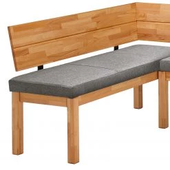 Schösswender Banc d’angle Roberto II - Microfibre / Duramen de hêtre massif - Gris / Duramen de hêtre -Bancs Soldes Boutique 1000225968 200923 06252400100 DETAILS P000000001000225968