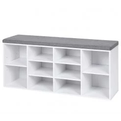 Loftscape Étagère à chaussures Haysville - Blanc