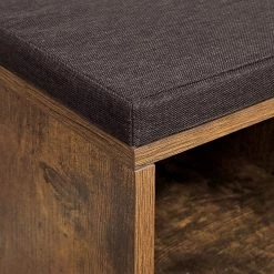 Red Living Étagère à chaussures Bronzeville - Gris foncé / Marron -Bancs Soldes Boutique 1000226155 200921 14280600420 DETAILS P000000001000226155