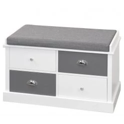 Loftscape Banc d’entrée Ucel - Gris / Blanc