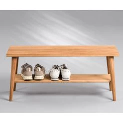 Naturoo Banc d’entrée Troissy - Chêne sauvage massif -Bancs Soldes Boutique 1000231196 201118 12565600122 MOOD DETAILS P000000001000231196 mood