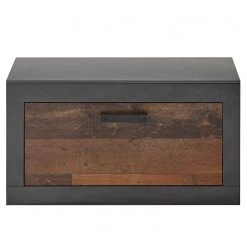 Red Living Banc d’entrée Buzan - Imitation bois recyclé / Anthracite -Bancs Soldes Boutique 1000250946 210225 13112700004 DETAILS P000000001000250946