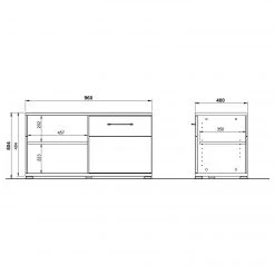 Fredriks Banc d’entrée Fluur -Bancs Soldes Boutique 1000283765 210805 12370500006 SKETCH DETAILS P000000001000283765 sketch