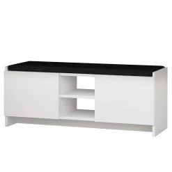 Loftscape Banc d’entrée Zingem - Blanc / Noir