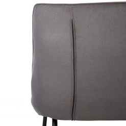 Fredriks Banc Altoona - Tissage à plat / Métal - Gris foncé et gris clair / Noir mat -Bancs Soldes Boutique 1000285153 220617 034 DETAILS P000000001000285153