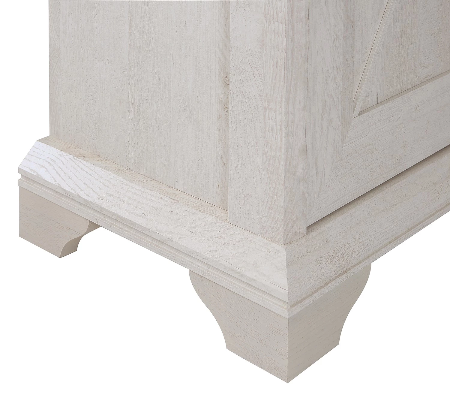 Ridgevalley Banc d’entrée Kimbark - Blanc crème / Imitation pin blanc 7 Ridgevalley Banc d’entrée Kimbark - Blanc crème / Imitation pin blanc – Image 5