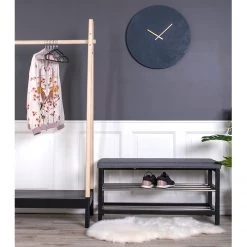 Loftscape Banc d’entrée Paco - Peuplier massif / Métal - Noir / Argenté 14 Loftscape Banc d’entrée Paco - Peuplier massif / Métal - Noir / Argenté -Bancs Soldes Boutique 1000299431 211012 13474300044 MOOD DETAILS P000000001000299431 mood