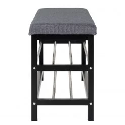 Loftscape Banc d’entrée Paco - Peuplier massif / Métal - Noir / Argenté 20 Loftscape Banc d’entrée Paco - Peuplier massif / Métal - Noir / Argenté -Bancs Soldes Boutique 1000299431 211012 13474300057 DETAILS P000000001000299431