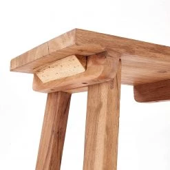 Butlers Banc d’entrée CARPENTER - Bois recyclé - Naturel -Bancs Soldes Boutique 1000344059 220406 045 DETAILS P000000001000344059