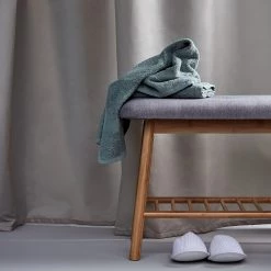 WENKO Banc d’entrée Bahari - Tissu / Bambou massif - Gris / Bambou -Bancs Soldes Boutique 1000345601 220412 025 MOOD DETAILS P000000001000345601 mood