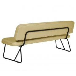 Tom Tailor Banc Tube II - Tissu / Métal - Jaune curry -Bancs Soldes Boutique 1000346932 220511 035 DETAILS P000000001000346932
