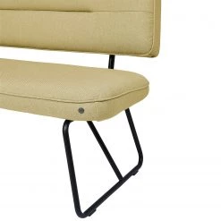 Tom Tailor Banc Tube II - Tissu / Métal - Jaune curry -Bancs Soldes Boutique 1000346932 220511 040 DETAILS P000000001000346932