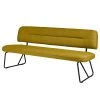 Tom Tailor Banc Tube III - Chenille / Métal - Jaune curry -Bancs Soldes Boutique 1000346933 220511 010 IMAGE P000000001000346933