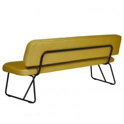 Tom Tailor Banc Tube III - Chenille / Métal - Jaune curry -Bancs Soldes Boutique 1000346933 220511 035 DETAILS P000000001000346933