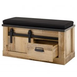 Ridgevalley Banc d’entrée Shutter II - Imitation chêne 16 Ridgevalley Banc d’entrée Shutter II - Imitation chêne -Bancs Soldes Boutique 1000348714 220505 040 DETAILS P000000001000348714