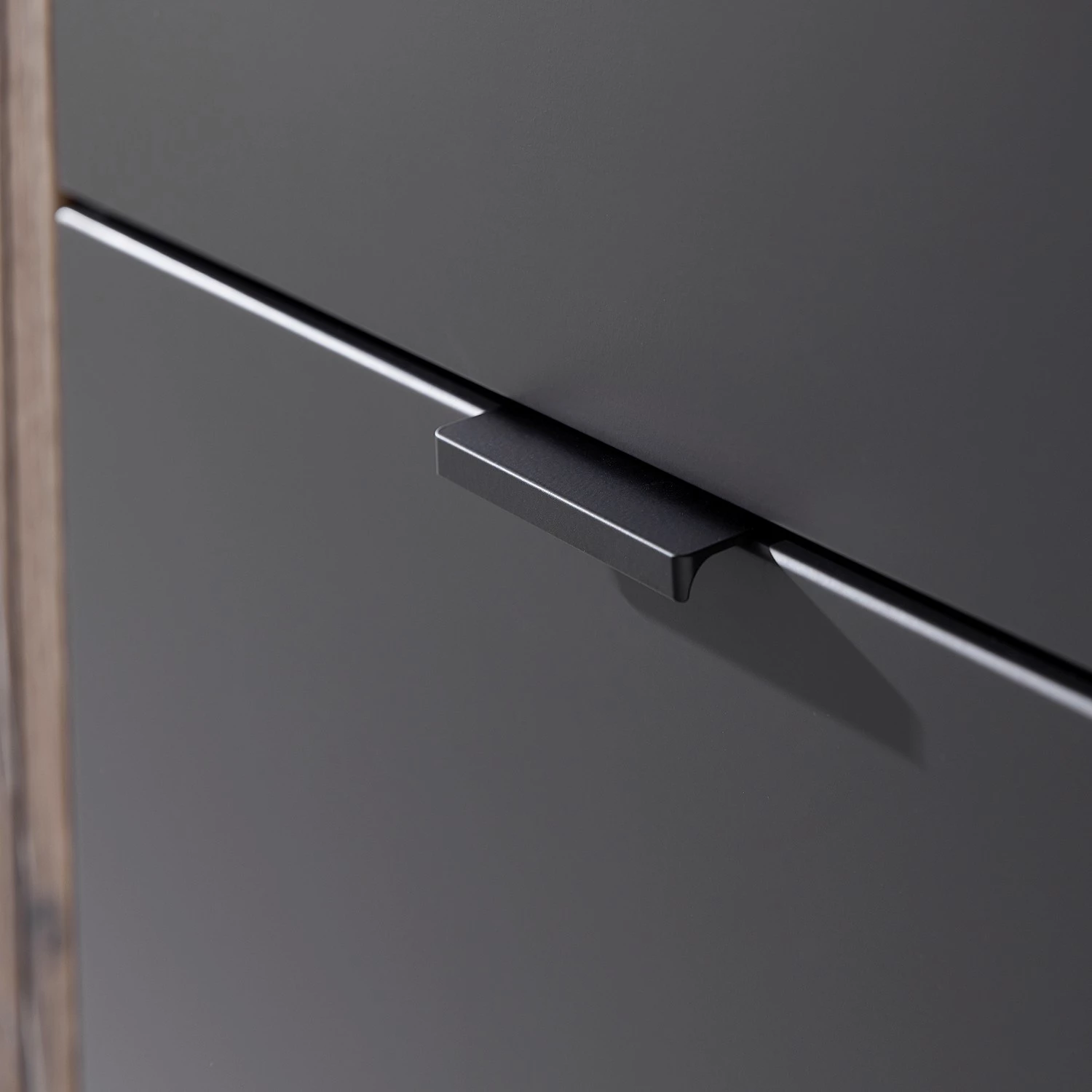 Loftscape Banc d’entrée Rouze I - Imitation chêne rustique argenté / Gris mat 9 Loftscape Banc d’entrée Rouze I - Imitation chêne rustique argenté / Gris mat – Image 7