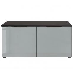 Germania Banc d’entrée Genova - Verre - Gris argenté / Graphite -Bancs Soldes Boutique 1000363561 220705 040 DETAILS P000000001000363561