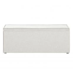 Bout de lit Kinx - Tissu KINX : Blanc -Bancs Soldes Boutique betttruhe kinx weiss 4593680