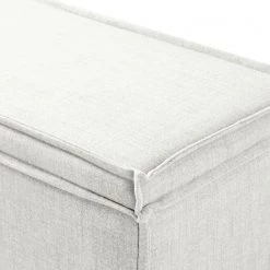 Bout de lit Kinx - Tissu KINX : Blanc -Bancs Soldes Boutique betttruhe kinx weiss 4593688