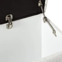 Bout de lit Kinx - Tissu KINX : Blanc -Bancs Soldes Boutique betttruhe kinx weiss 4593704