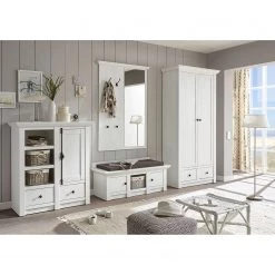 Maison Belfort Banc de vestibule Geestland - Sans coussin 10 Maison Belfort Banc de vestibule Geestland - Sans coussin -Bancs Soldes Boutique garderobenbank geestland pinie weiss dekor mit sitzkissen 4486520