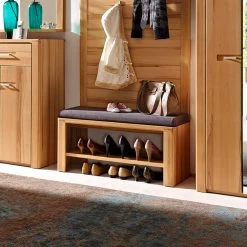 Naturoo Banc d'entrée NatureStar - Hêtre -Bancs Soldes Boutique garderobenbank naturestar kernbuche teilmassiv 1428592