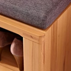 Naturoo Banc d'entrée NatureStar - Hêtre -Bancs Soldes Boutique garderobenbank naturestar kernbuche teilmassiv 1428593