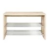Home Design Banc d’entrée Martin II - Imitation chêne de Sanremo -Bancs Soldes Boutique haku 20140213 611426