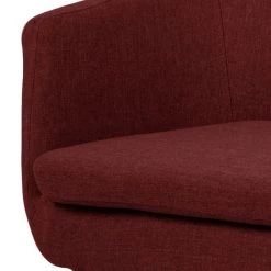 Mørteens Banquette Nicholas II - Rouge foncé -Bancs Soldes Boutique kuechensofa nicholas ii webstoff eiche massiv dunkelrot 5061012