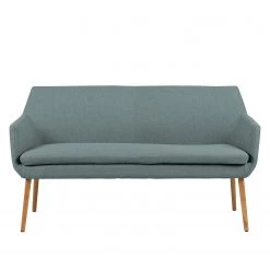 Mørteens Banquette Nicholas II - Gris menthe -Bancs Soldes Boutique kuechensofa nicholas ii webstoff eiche massiv mintgrau 5062824