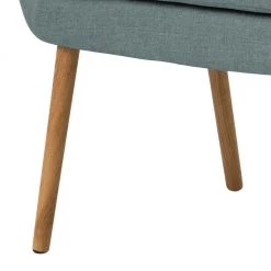 Mørteens Banquette Nicholas II - Gris menthe -Bancs Soldes Boutique kuechensofa nicholas ii webstoff eiche massiv mintgrau 5062840