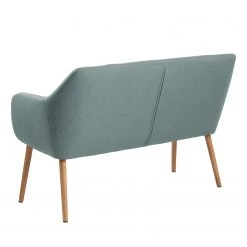 Mørteens Banquette Tilanda - Tissu / Chêne massif - Gris menthe -Bancs Soldes Boutique kuechensofa tilanda webstoff eiche massiv mintgrau 5061660