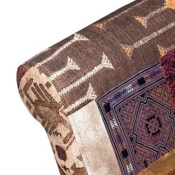 Kare Design Banc capitonné Motley - Hêtre / Textile - Coloré -Bancs Soldes Boutique polsterbank motley buche textil 357536