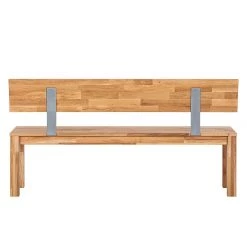 Ars Natura Banc Briana I - Largeur : 160 cm -Bancs Soldes Boutique sitzbank briana i eiche 1305902
