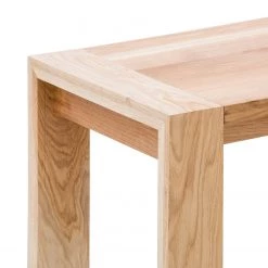 Ars Natura Banc Bruce - Chêne - Largeur : 225 cm -Bancs Soldes Boutique sitzbank bruce eiche massiv eiche 225 cm 3938628
