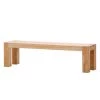 Ars Natura Banc George - Chêne - Largeur : 205 cm -Bancs Soldes Boutique sitzbank george eiche massiv eiche 205 cm 3943692