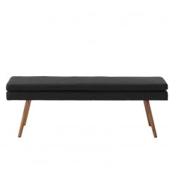 Mørteens Banquette Nicholas - Anthracite -Bancs Soldes Boutique sitzbank nicholas ii webstoff eiche massiv anthrazit 4682728