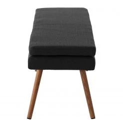 Mørteens Banquette Nicholas - Anthracite -Bancs Soldes Boutique sitzbank nicholas ii webstoff eiche massiv anthrazit 4682732
