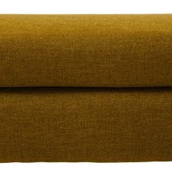 Mørteens Banquette Nicholas - Jaune curry -Bancs Soldes Boutique sitzbank nicholas ii webstoff eiche massiv currygelb 4682804