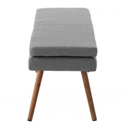 Mørteens Banquette Nicholas - Granit -Bancs Soldes Boutique sitzbank nicholas ii webstoff eiche massiv hellgrau 4682784