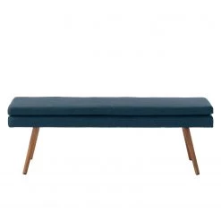 Mørteens Banquette Nicholas - Bleu jean -Bancs Soldes Boutique sitzbank nicholas webstoff eiche massiv jeansblau 5125560