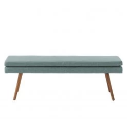 Mørteens Banquette Nicholas - Gris menthe -Bancs Soldes Boutique sitzbank nicholas webstoff eiche massiv mintgrau 5062744