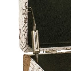 Home Design Banquette Sagres - Lin multicolore -Bancs Soldes Boutique sitztruhe sagres creme braun 2710546