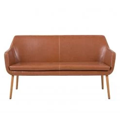 Mørteens Banquette Nicholas I - Marron vintage 10 Mørteens Banquette Nicholas I - Marron vintage -Bancs Soldes Boutique sofabank nicholas i kunstleder vintage braun 3691469